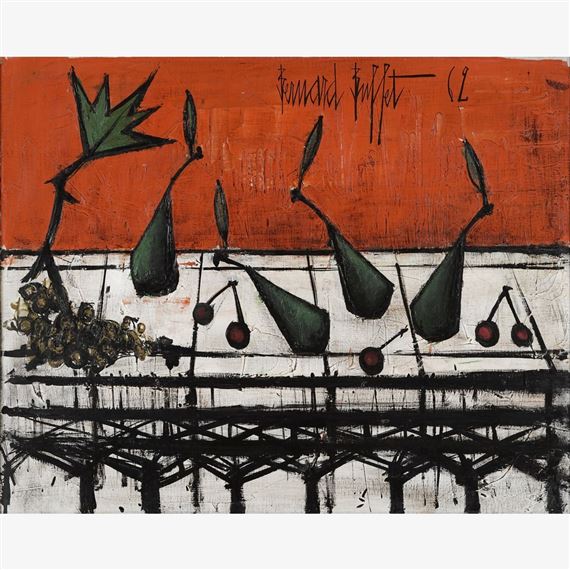 Bernard Buffet | Nature morte aux fruits (1962) | MutualArt