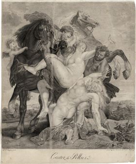 Castor und Pollux: Der Raub der Töchter des Leu... - Johann Anton Ramboux