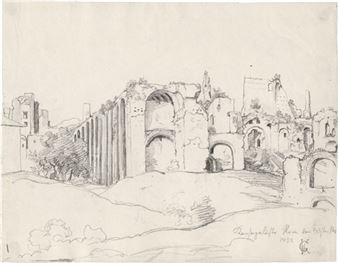 Kaiserpaläste auf dem Palatin in Rom - Konstantin von Kügelgen