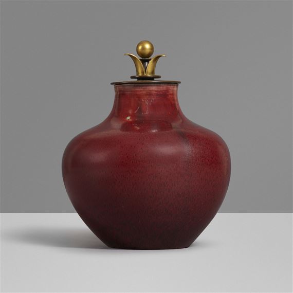 lidded vessel - Carl Halier