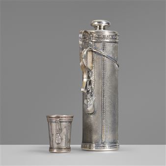cocktail shaker and cup, model 1921 - George H. Berry