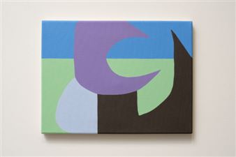 Former Dallasite Danny Joe Rose III Makes Cool, Shape-Shifting Paintings