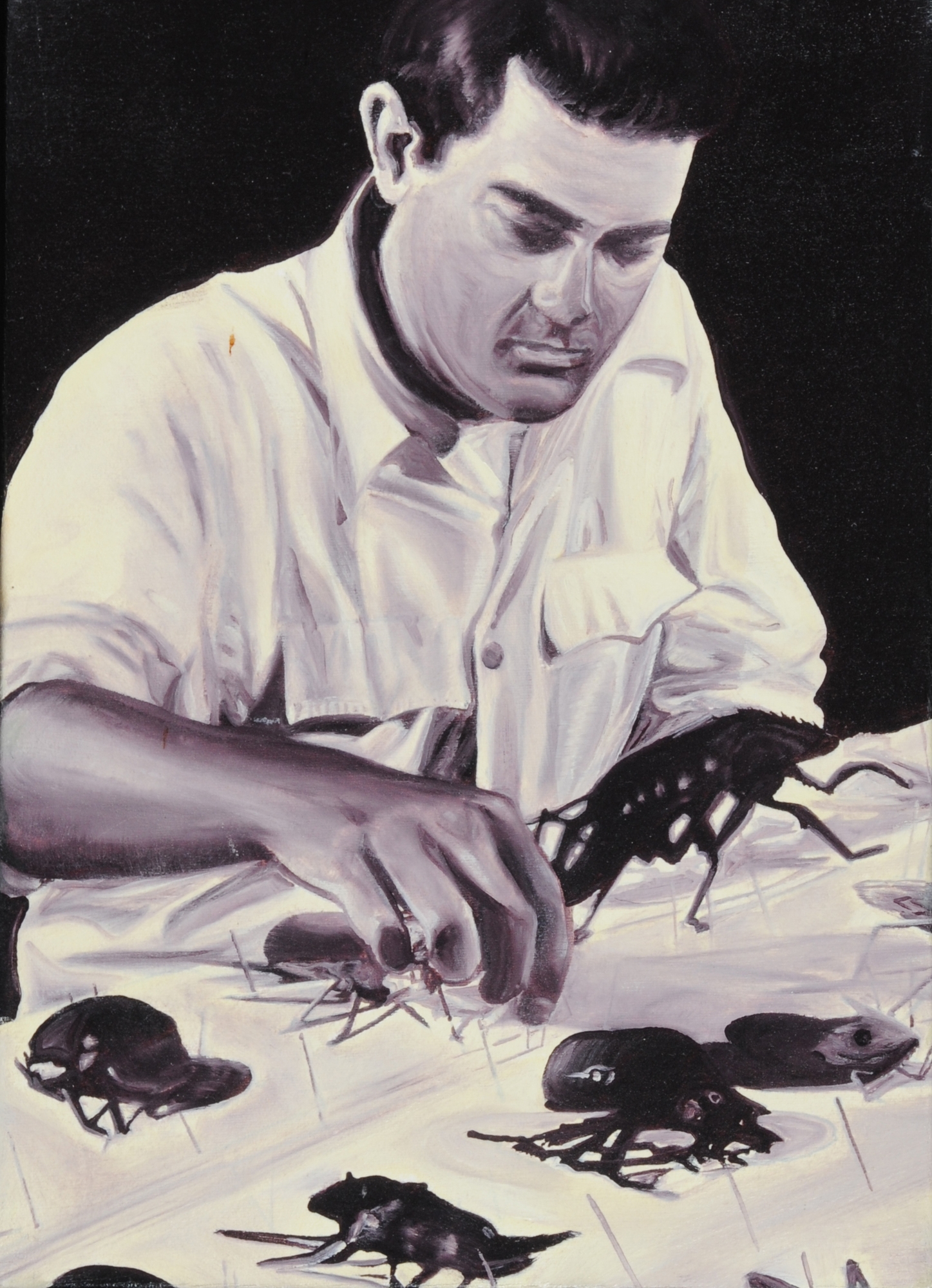 Artwork by Alex Hanimann, Untitled, Made of Oil on canvas