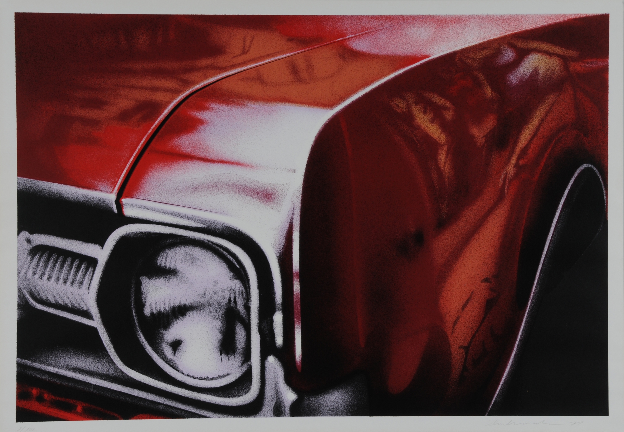 Artwork by Hugo Schumacher, 6 Works: Folder: Frauto, Made of Silkscreens printed in colors