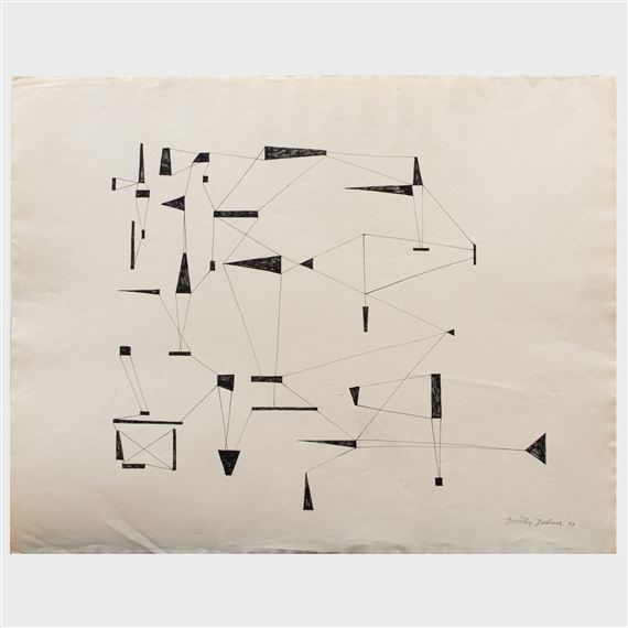 Untitled by Dorothy Dehner, 1949