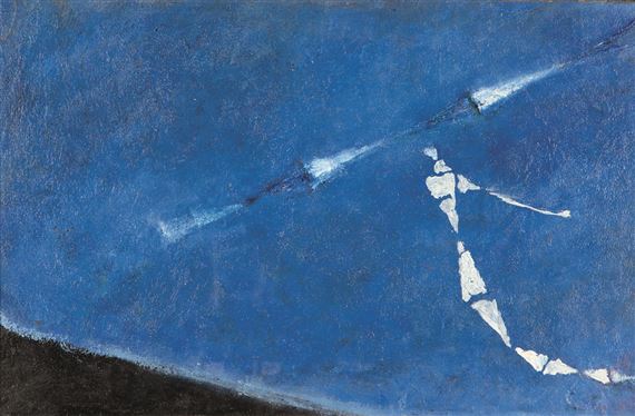 Volare by Osvaldo Licini, 1955-1956