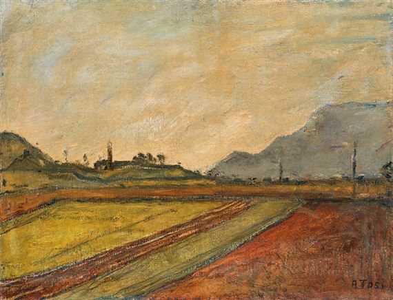 Paesaggio by Arturo Tosi