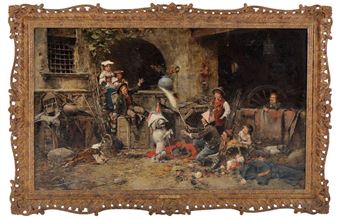 THE DANCING DOG - José Benlliure y Gil