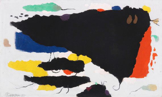 Figurenlandschaft by Willi Baumeister, 1942