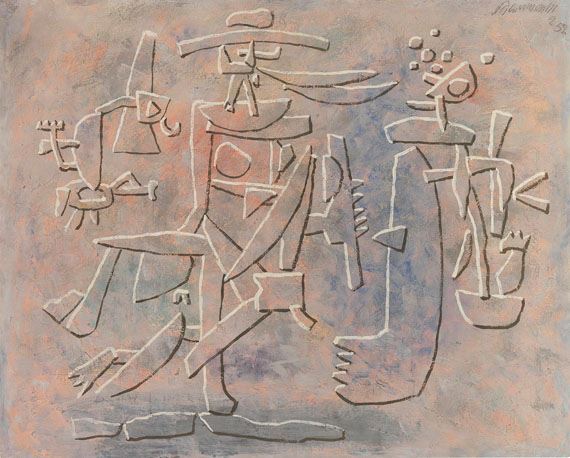 Phta by Willi Baumeister, 1952