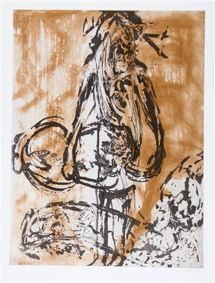 Four Works: Untitled by Martin Disler, 1990