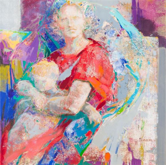 Maternidad by María Teresa Martín Vivaldi, 2000