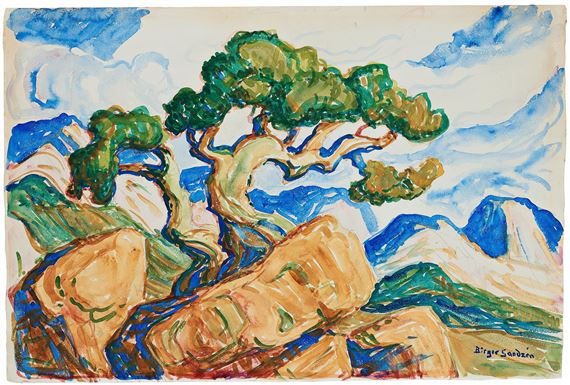 Birger Sandzén | North American landscape | MutualArt