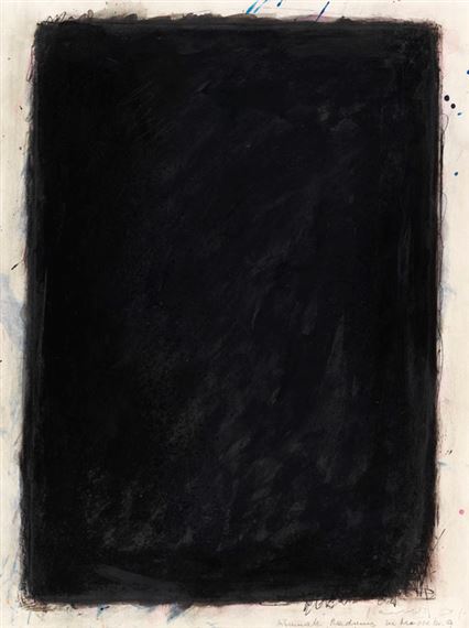 Übermalung by Arnulf Rainer, 1961/1962.
