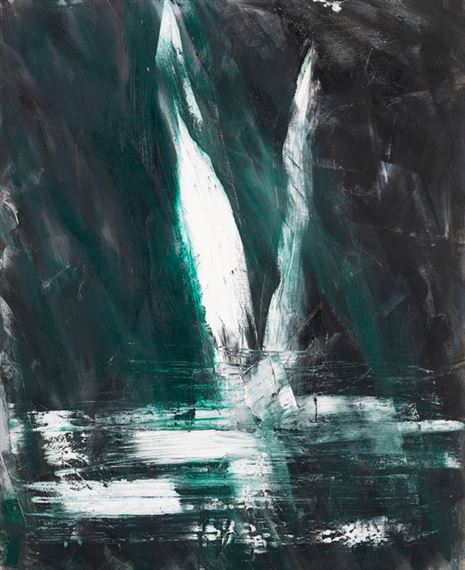 Ohne Titel by Herbert Brandl, 2006