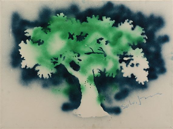 "Untitled" by Mario Schifano, 1970-1972