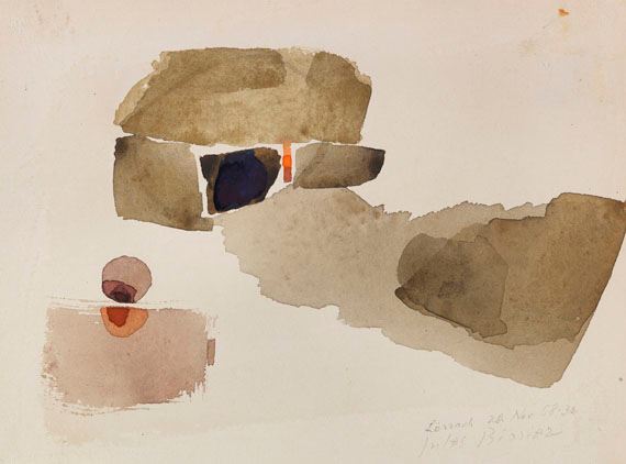 Julius Bissier | Lörrach (1958) | MutualArt