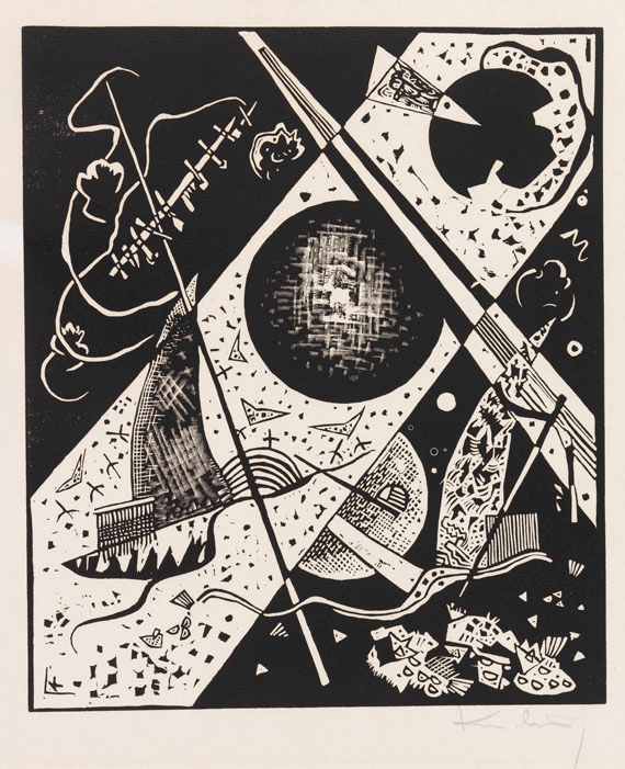 Kleine Welten VI by Wassily Kandinsky, 1922