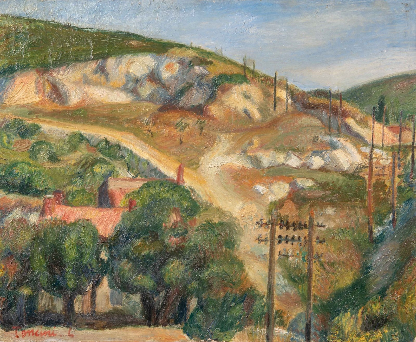 Artwork by Louis Toncini, ֲٲܱ, Made of Oil on canvas