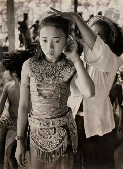 Cartier Bresson Henri Village De Sanur Bali Indonesie 1949 Mutualart