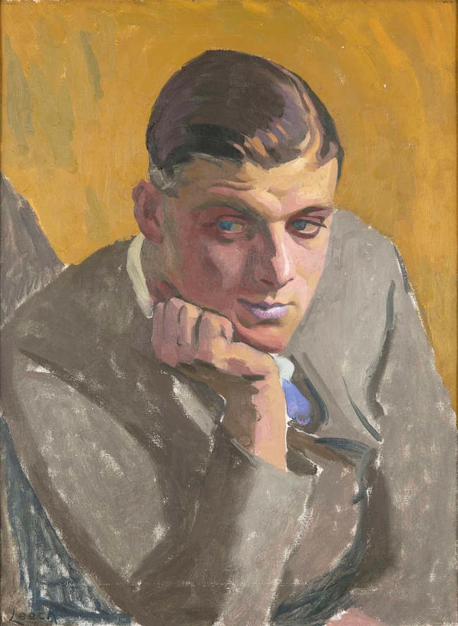 William John Leech | Portrait of James (Jim) Botterell (1926) (1926 ...