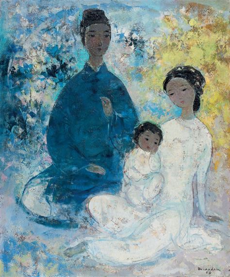 Maternité by Vu-Cao Dam, 1963
