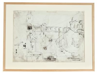 Kathedrale-Entwurfszeichnung by Wilhelm Thöny