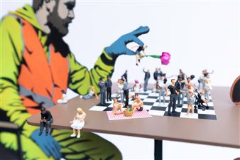 Previews: Jaune & Slinkachu – “Trash Talk” @ Thinkspace