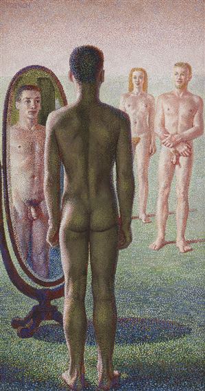 Face to Face by Jared French, 1949