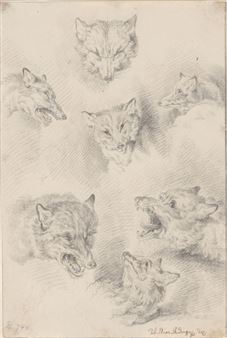 In Focus: Waidmannsdank! Recently Donated: Drawings, Etchings, and Printing Plates by Johann Elias Ridinger (1698–1767) - Pinakothek der Moderne