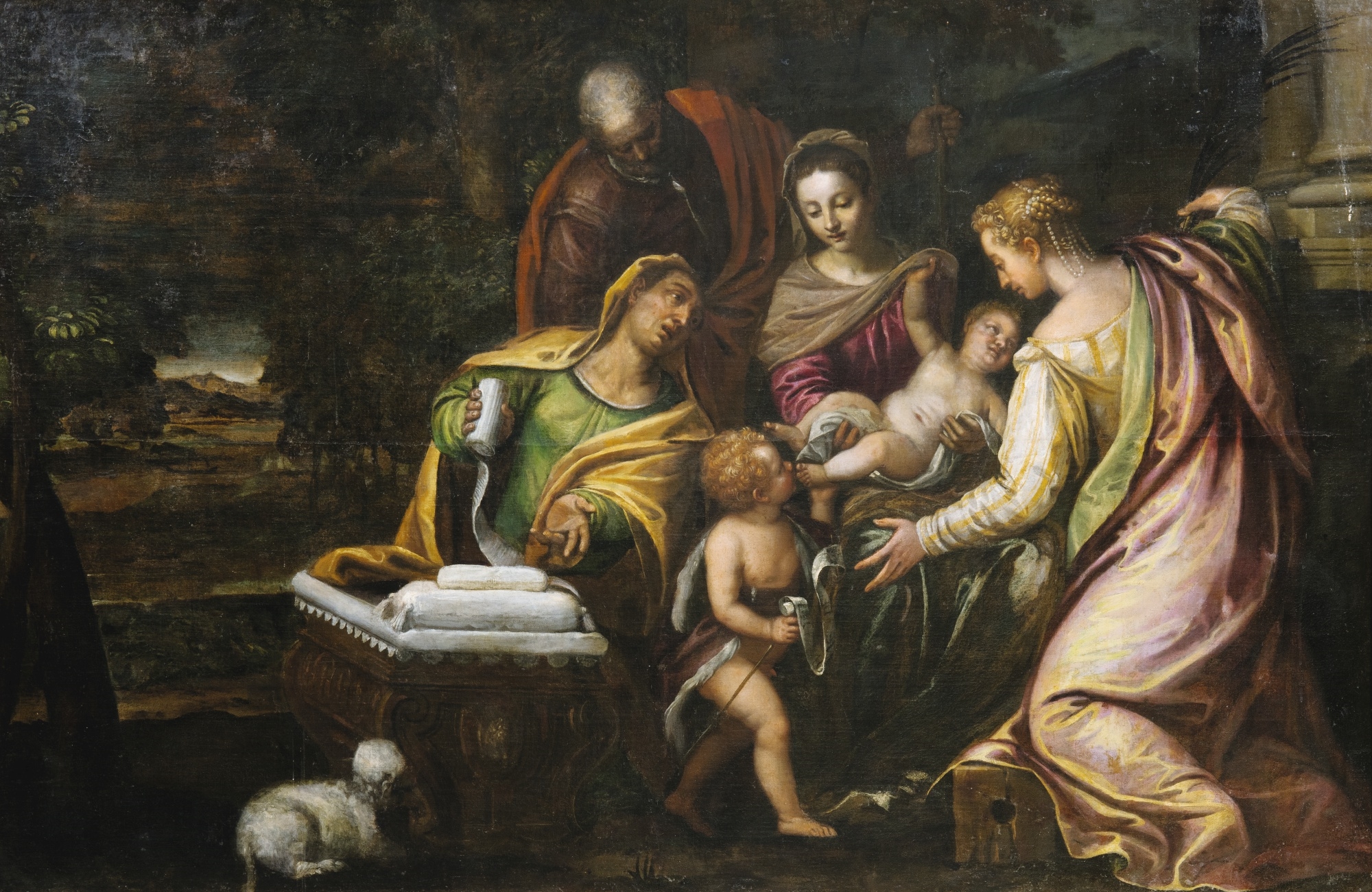Paolo Veronese | THE MYSTICAL MARRIAGE OF SAINT CATHERINE | MutualArt