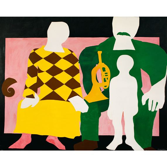 Trompeternachwuchs - auch: Mutter, Vater und Sohn