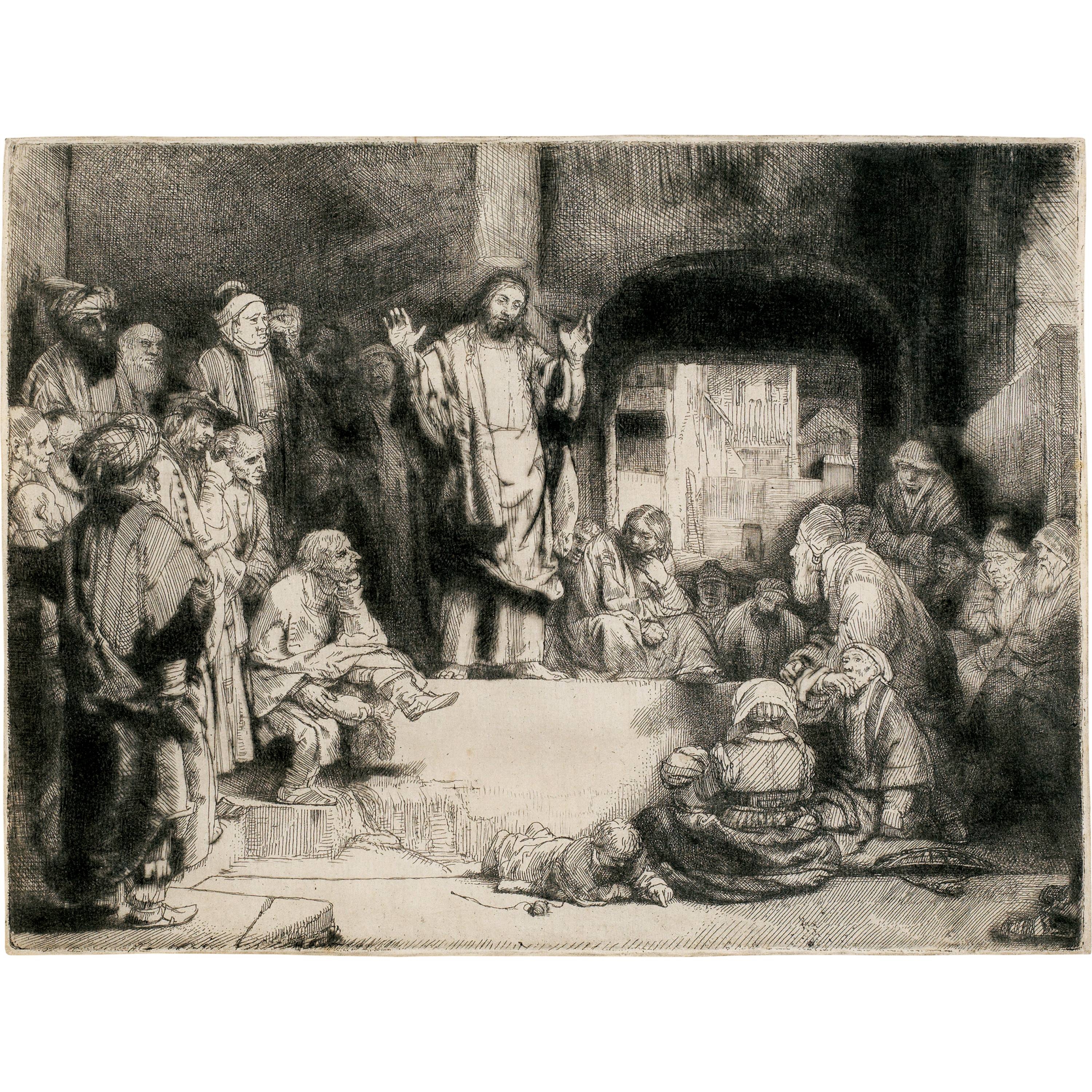 Christus predigend - Genannt "La petite Tombe"