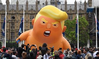The Trump Baby Blimp Review – Triumph of Protest Art or Big Bag of Wind?