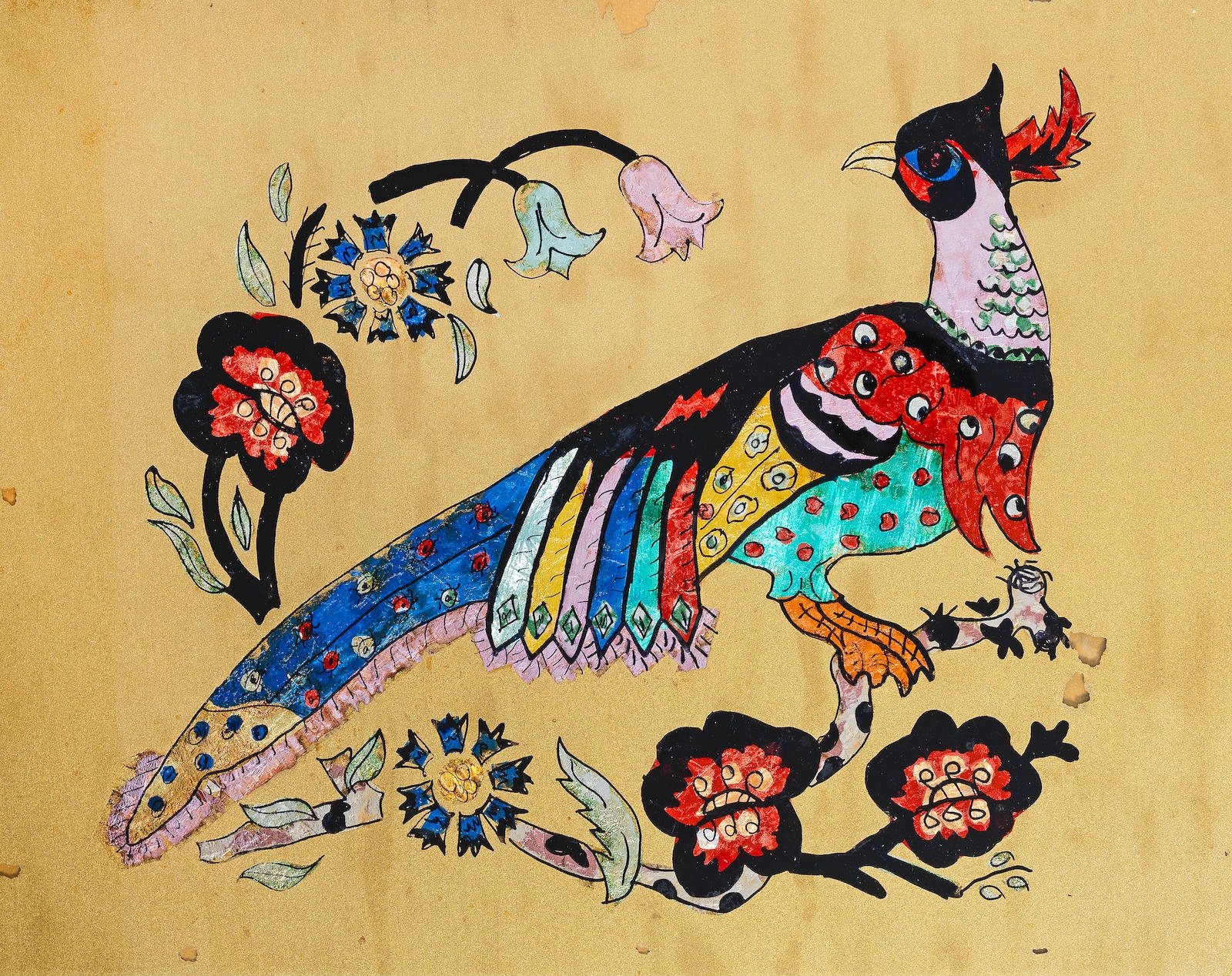 Fahr-el-Nissa Zeid | The Colourful Bird | MutualArt