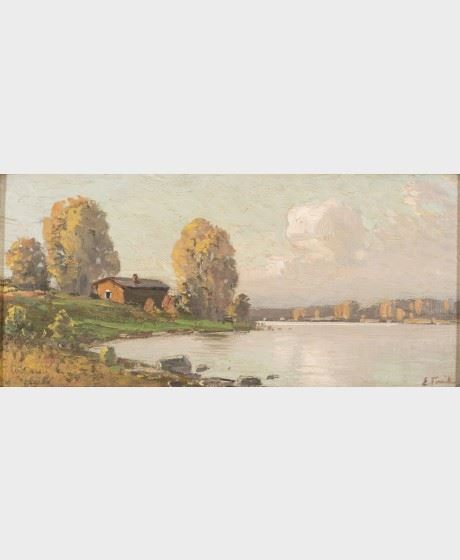 Landscape by Eugen Taube