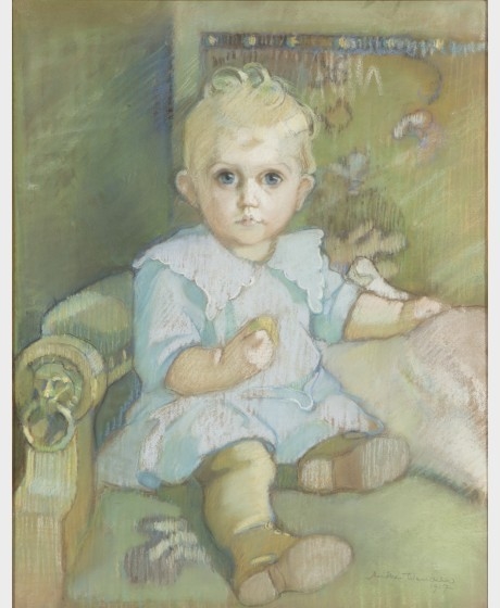 Child by Martta Wendelin, 1917