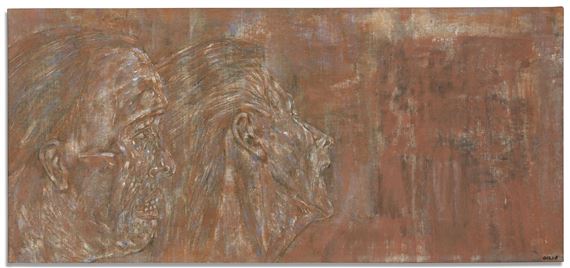 Mourning Women by Leon Golub, 1988, Painted in 1988