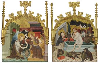 The Annunciation; and The Resurrection - Joan Mates