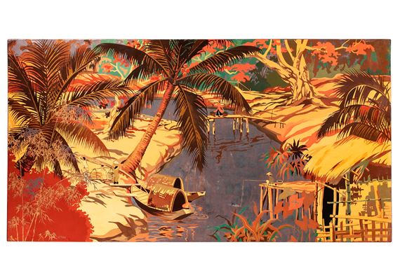 La rivière du village by Le Thy