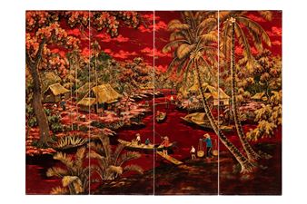 Quadriptych: Village - Thanh Quang