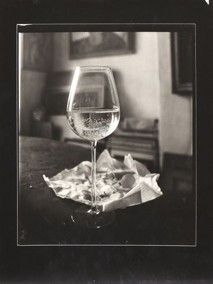 Josef Sudek | ZÁTIŠÍ SE SKLENKOU (1970 - 1981) | MutualArt