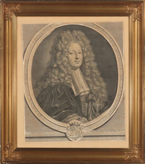 2 Works: François-Michel de Verthamon and Cardinal Melchior de Polignac by Hyacinthe Rigaud