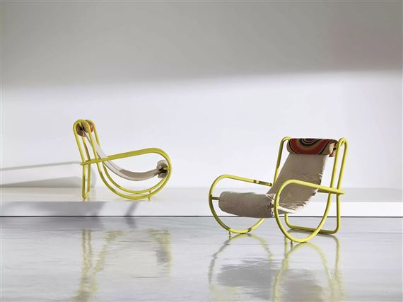 Gae Aulenti | 2 Works: Armchairs | MutualArt
