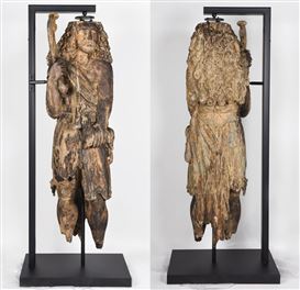 Rotting 17th Century Wooden Sculpture Renovated by Norfolk Museums