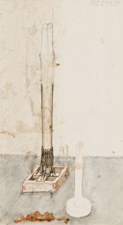 Säule by Walter Pichler, 1983