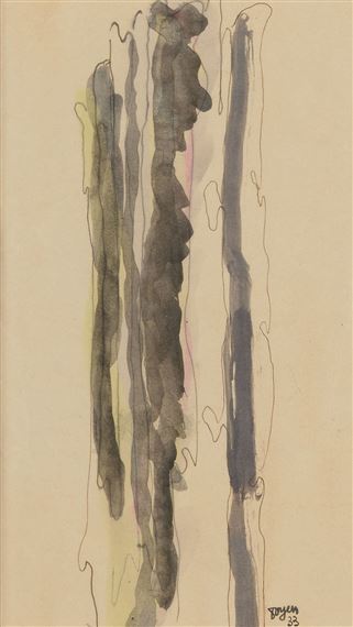 Composition surréaliste by Toyen, 1933