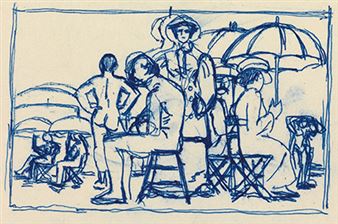 June 13 Auction: Private Collection of Jared French Drawings