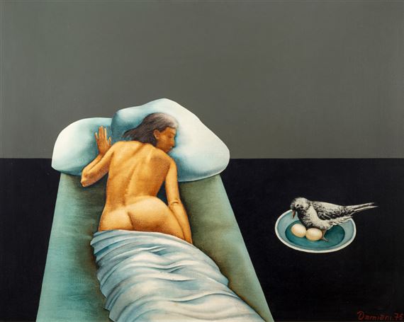 DESNUDO EN REPOSO by Jorge Damiani, 1975
