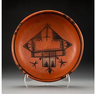 A Hopi Polychrome Bowl - Nampeyo of Hano‏